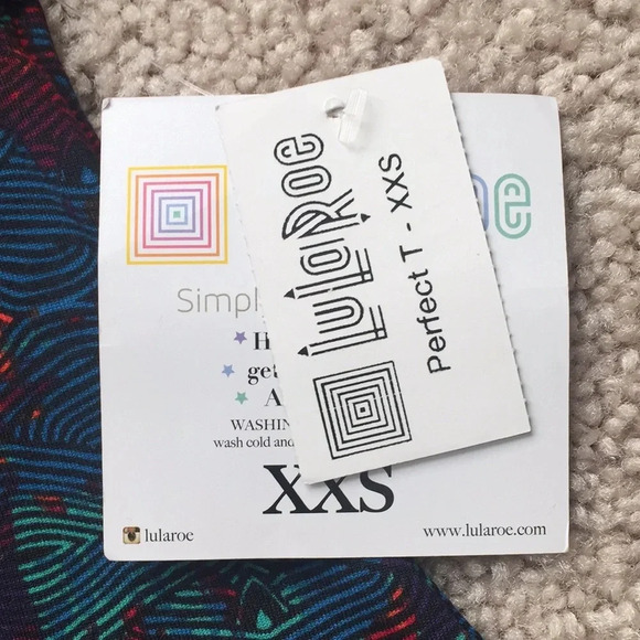 NWT Lularoe perfect T sz xxs - Picture 4 of 5